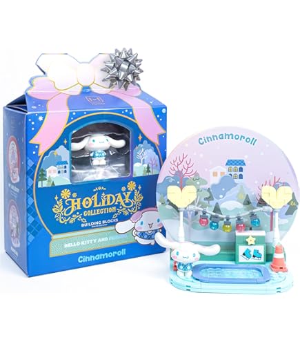 Amazon.com: Hamee Summer Wunderland Building Blocks (Kuromi Swing